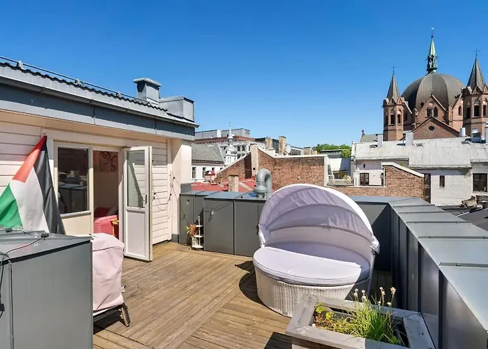 Dinbnb I 400m To Stortinget And Metro I Private Roof Terrace *